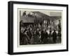 The Catholic Emigration Mission, Service on Board a Ship Bound for Montreal-Godefroy Durand-Framed Giclee Print