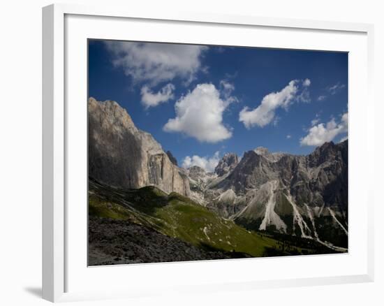 The Catinaccio, Rosengarten Mountain Range, Dolomites, Eastern Alps, South Tyrol, Italy, Europe-Carlo Morucchio-Framed Photographic Print