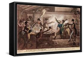 The Cato Street Conspirators, 9th March 1820-George Cruikshank-Framed Stretched Canvas