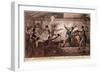 The Cato Street Conspirators, 9th March 1820-George Cruikshank-Framed Giclee Print