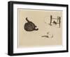 The Cats, 1869-Edouard Manet-Framed Premium Giclee Print