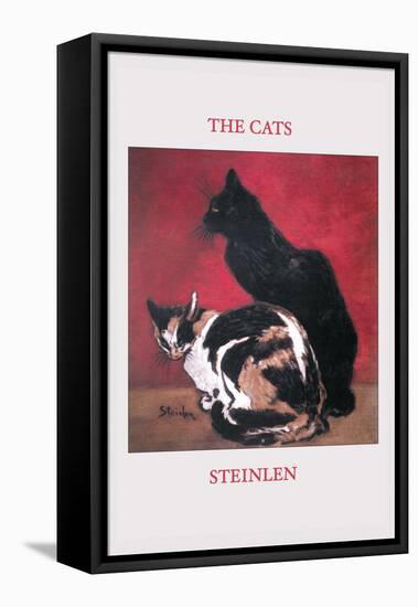 The Cats-Th?ophile Alexandre Steinlen-Framed Stretched Canvas