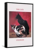 The Cats-Th?ophile Alexandre Steinlen-Framed Stretched Canvas