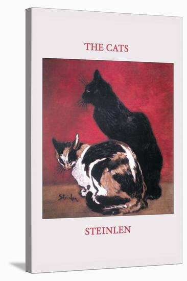 The Cats-Th?ophile Alexandre Steinlen-Stretched Canvas