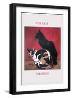 The Cats-Th?ophile Alexandre Steinlen-Framed Art Print