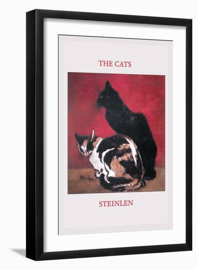 The Cats-Théophile Alexandre Steinlen-Framed Art Print