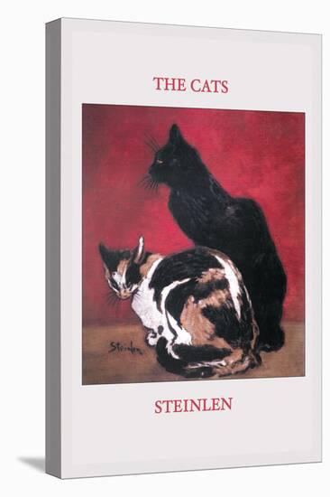 The Cats-Théophile Alexandre Steinlen-Stretched Canvas
