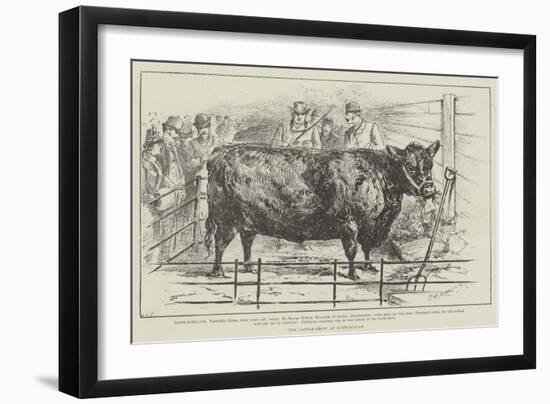 The Cattle-Show at Birmingham-null-Framed Giclee Print