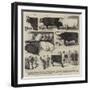 The Cattle Show, Leaves from Our Artist's Sketch-Book-Alfred Chantrey Corbould-Framed Giclee Print