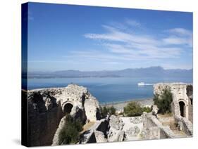 The Catullo's Villa (Grotte Di Catullo), Lake Garda, Italy, Europe-Oliviero Olivieri-Stretched Canvas