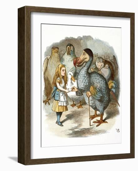 The Caucus-Race-John Teniel-Framed Giclee Print