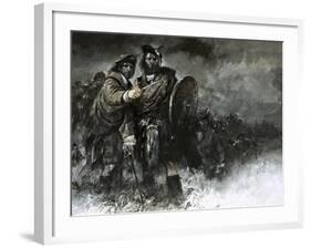 The Cause of Bonnie Prince Charlie and His Courageous Highlanders Was Doomed from the Start-Neville Dear-Framed Giclee Print