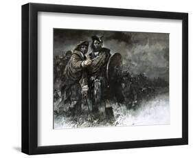 The Cause of Bonnie Prince Charlie and His Courageous Highlanders Was Doomed from the Start-Neville Dear-Framed Premium Giclee Print