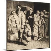 The Cause of the Poor-William Strang-Mounted Giclee Print