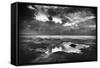 The Causeway, Holy Island, Northumberland-Simon Marsden-Framed Stretched Canvas