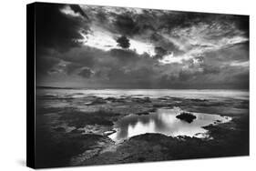 The Causeway, Holy Island, Northumberland-Simon Marsden-Stretched Canvas