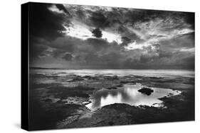 The Causeway, Holy Island, Northumberland-Simon Marsden-Stretched Canvas