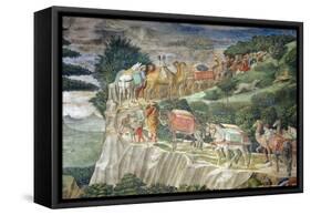 The Cavalcade of the Magi, 1459-Benozzo Gozzoli-Framed Stretched Canvas