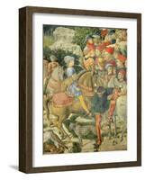 The Cavalcade of the Magi, 1459-Benozzo Gozzoli-Framed Giclee Print