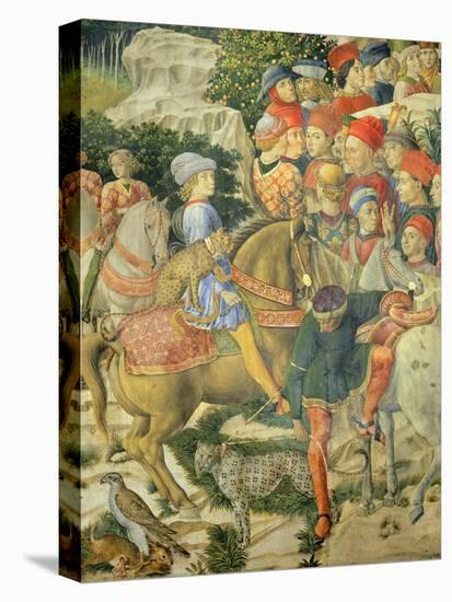 The Cavalcade of the Magi, 1459-Benozzo Gozzoli-Stretched Canvas