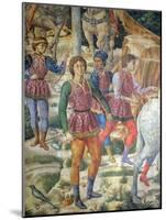 The Cavalcade of the Magi, 1459-Benozzo Gozzoli-Mounted Giclee Print