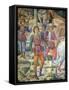 The Cavalcade of the Magi, 1459-Benozzo Gozzoli-Framed Stretched Canvas