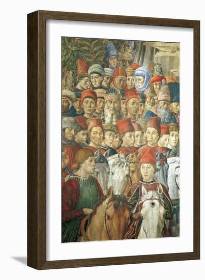 The Cavalcade of the Magi-Benozzo Gozzoli-Framed Giclee Print