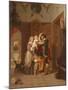 The Cavalier's Return, 1855-August Friedrich Siegert-Mounted Giclee Print