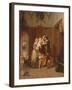 The Cavalier's Return, 1855-August Friedrich Siegert-Framed Giclee Print