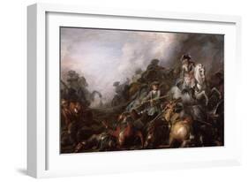 The Cavalry Charge-Charles Parrocel-Framed Giclee Print