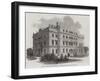 The Cavalry College, Richmond, Foundation-Stone Laid on Monday-null-Framed Giclee Print