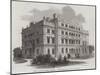 The Cavalry College, Richmond, Foundation-Stone Laid on Monday-null-Mounted Giclee Print