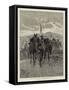 The Cavalry Manoeuvres-John Charlton-Framed Stretched Canvas