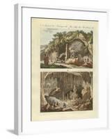 The Cave of Antiparos-null-Framed Giclee Print