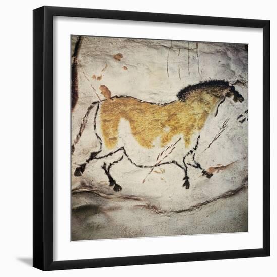 The Cave of Lascaux-null-Framed Art Print