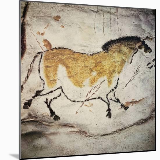 The Cave of Lascaux-null-Mounted Art Print