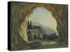 The Cave of the Capuchins in Amalfi, Italy-null-Stretched Canvas