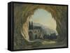 The Cave of the Capuchins in Amalfi, Italy-null-Framed Stretched Canvas