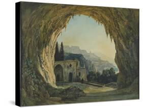 The Cave of the Capuchins in Amalfi, Italy-null-Stretched Canvas