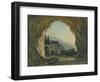 The Cave of the Capuchins in Amalfi, Italy-null-Framed Premium Giclee Print