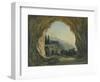 The Cave of the Capuchins in Amalfi, Italy-null-Framed Premium Giclee Print