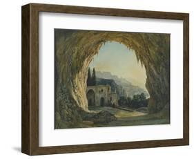 The Cave of the Capuchins in Amalfi, Italy-null-Framed Giclee Print