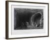 The Cave of the School of the Prophets, 1841-J Sands-Framed Giclee Print