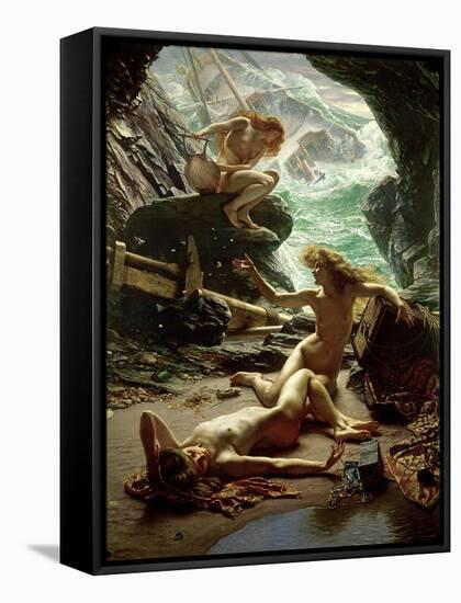 The Cave of the Storm Nymphs, 1903-Edward John Poynter-Framed Stretched Canvas