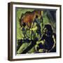 The Cave Paintings at Altamira Were Painted 15,000 Years Ago-Luis Arcas Brauner-Framed Giclee Print