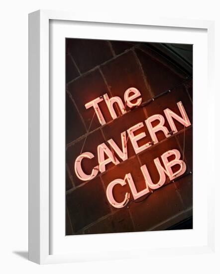 The Cavern Club at 10 Mathew Street, Liverpool; England, Uk-Carlos Sanchez Pereyra-Framed Photographic Print