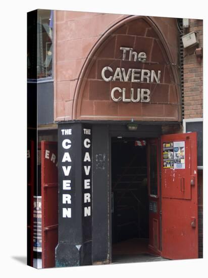 The Cavern Club, Matthew Street, Liverpool, Merseyside, England, United Kingdom, Europe-Ethel Davies-Stretched Canvas