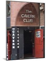 The Cavern Club, Matthew Street, Liverpool, Merseyside, England, United Kingdom, Europe-Ethel Davies-Mounted Photographic Print