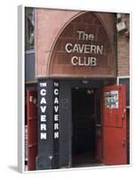 The Cavern Club, Matthew Street, Liverpool, Merseyside, England, United Kingdom, Europe-Ethel Davies-Framed Photographic Print