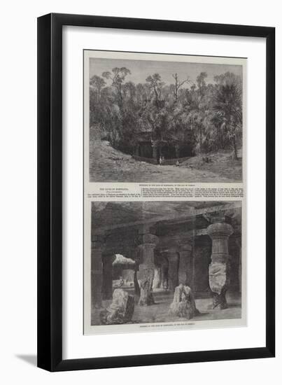 The Caves of Elephanta-null-Framed Giclee Print